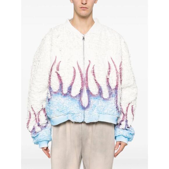 Who Decides War White Jackets - Bomber Jackets Men - Picture 5 of 5